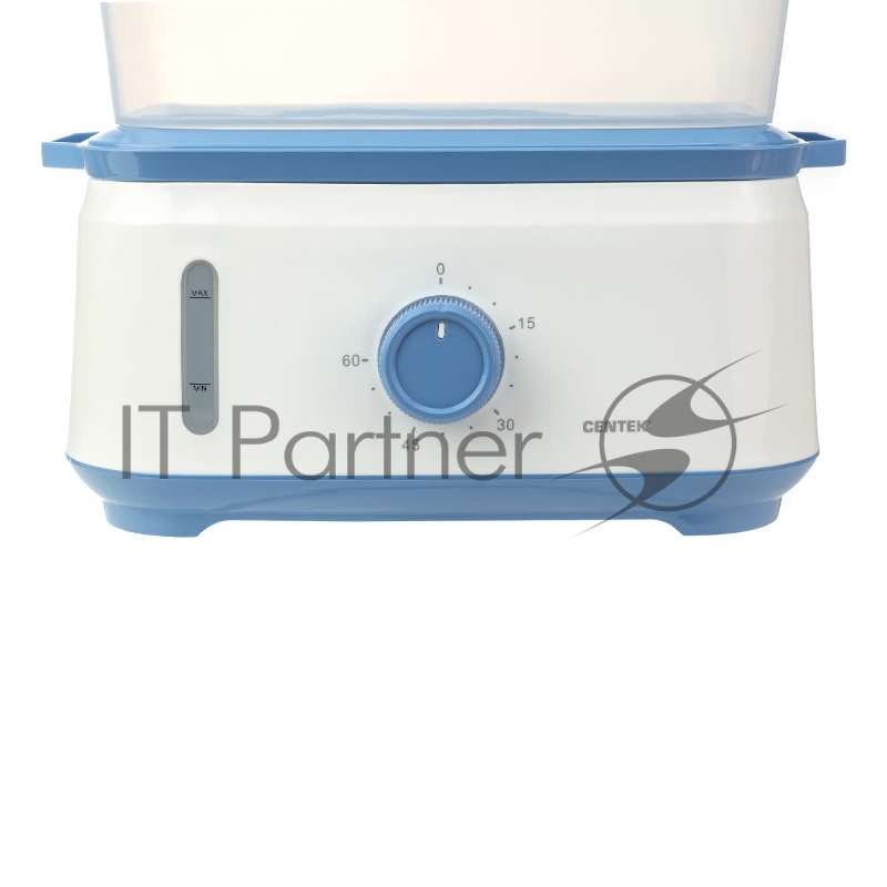 Пароварка электрическая Centek CT-1462 9л 1050Вт, таймер 60 мин, 3 контейнера, чаша для риса, резервуар 1,5л.