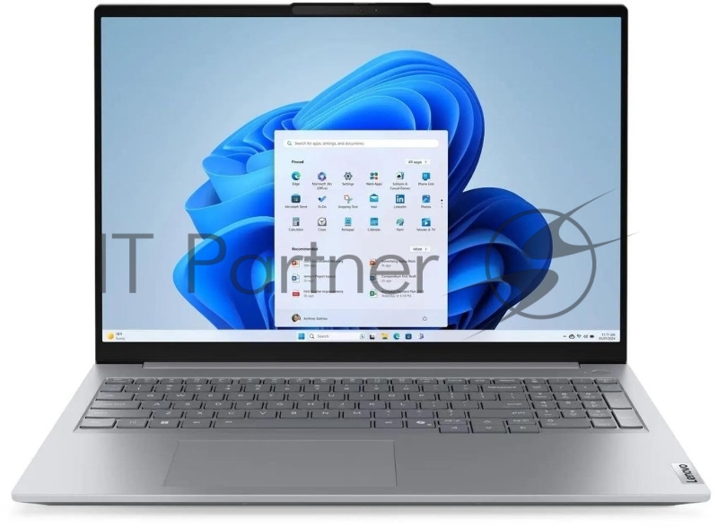 Ноутбук Lenovo Thinkbook 16 G9 IRL/16/IPS/Intel Core 5 210H/16Gb/512Gb SSD/Intel Graphics/Windows 11 Pro/серый/1.7kg