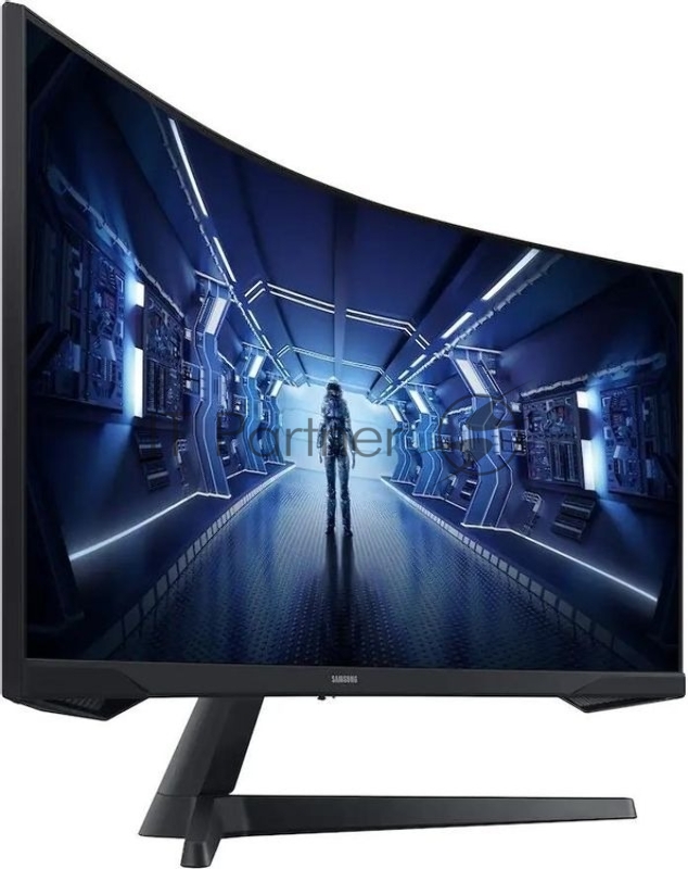 Монитор Samsung 34 LC34G55TWWPXEN черный VA LED 1ms 21:9 HDMI матовая 250cd 178гр/178гр 3440x1440 165Hz DP UW 5.6кг