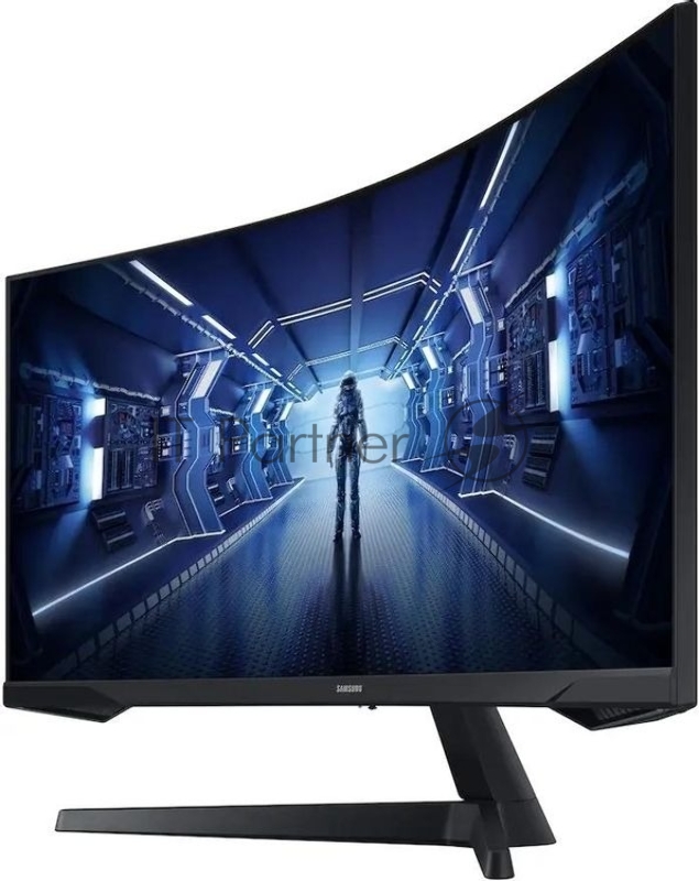 Монитор Samsung 34 LC34G55TWWPXEN черный VA LED 1ms 21:9 HDMI матовая 250cd 178гр/178гр 3440x1440 165Hz DP UW 5.6кг