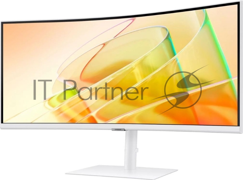 Монитор Samsung 34 ViewFinity S6 S34C650TAUXEN белый VA LED 5ms 21:9 HDMI M/M полуматовая HAS Piv 350cd 178гр/178гр 3440x1440 100Hz FreeSync DP Ultra WQHD USB 8.1кг