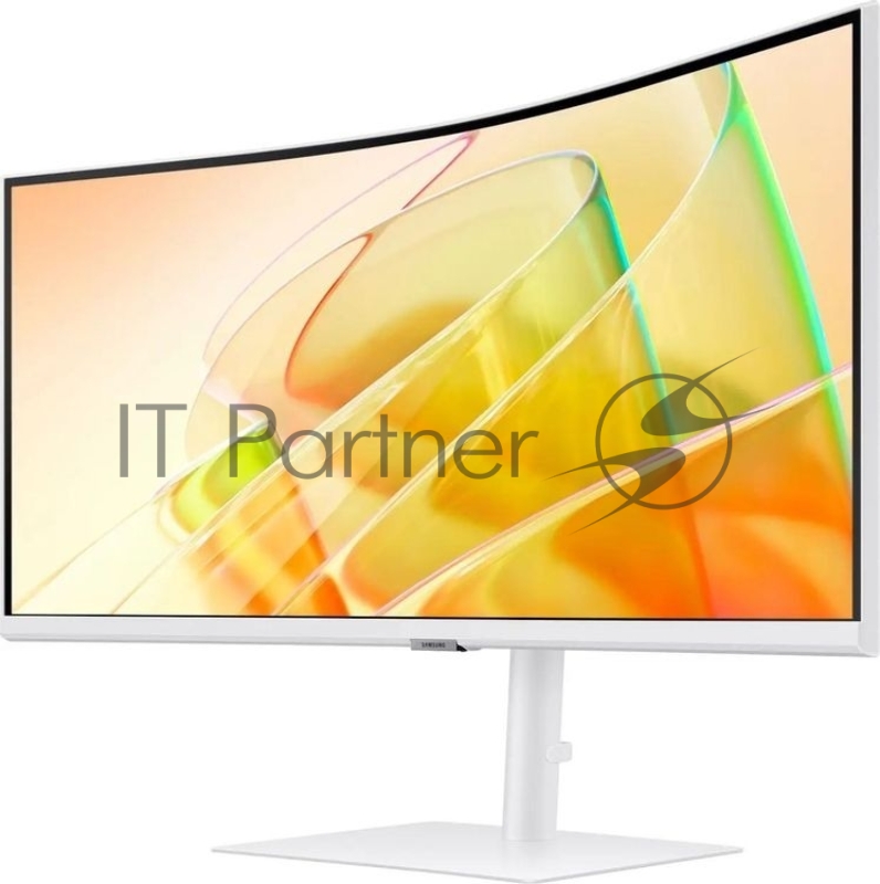 Монитор Samsung 34 ViewFinity S6 S34C650TAUXEN белый VA LED 5ms 21:9 HDMI M/M полуматовая HAS Piv 350cd 178гр/178гр 3440x1440 100Hz FreeSync DP Ultra WQHD USB 8.1кг
