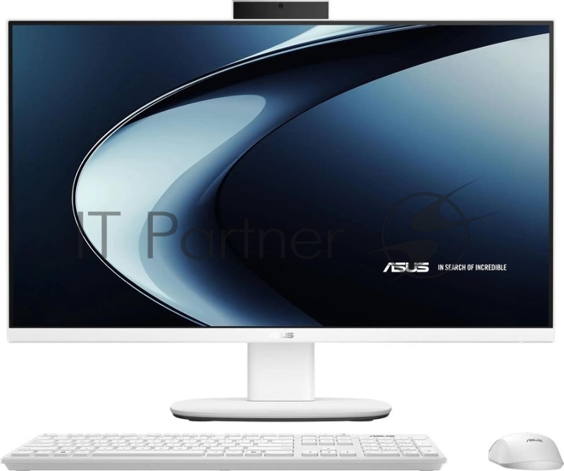 Моноблок Asus VM670KA-WPE0020 27 Full HD Ryzen AI 5 330 (2) 16Gb SSD512Gb RGr без ОС GbitEth WiFi BT клавиатура мышь Cam белый 1920x1080