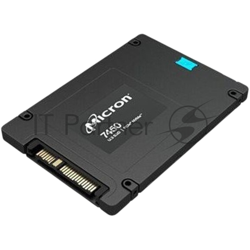 Серверные твердотельные накопители Micron SSD 7450 PRO, 960GB, U.3(2.5 15mm), NVMe, PCIe 4.0 x4, 3D TLC, R/W 6800/1400MB/s, IOPs 530 000/85 000, TBW 1700, DWPD 1 (12 мес.)