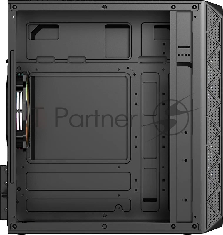 Корпус Formula Air Mesh G4 Plus AR черный без БП mATX 1xUSB2.0 audio