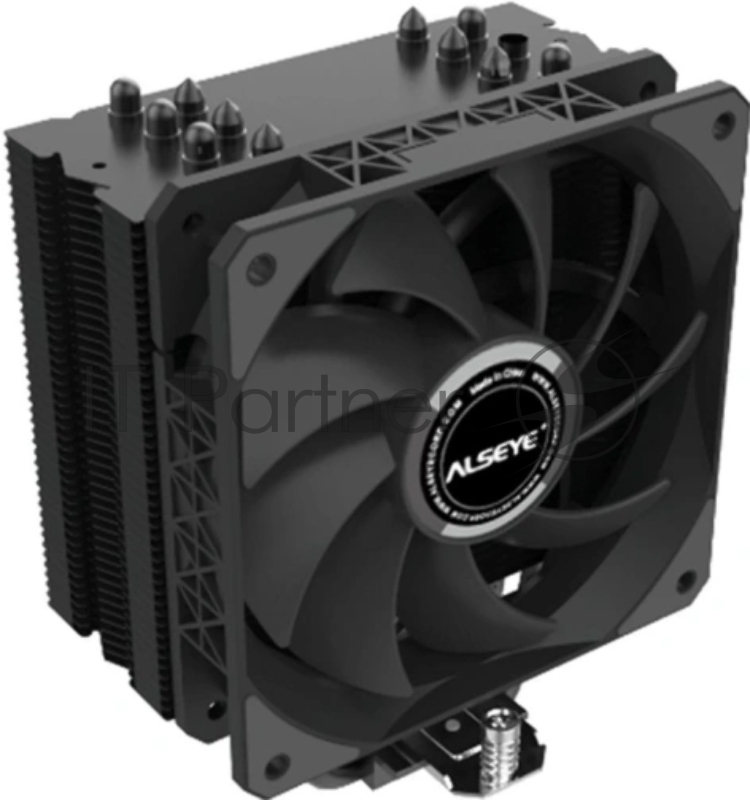 Вентилятор для процессора ALSEYE CPU Socket:Intel:LGA115X/1200/1366 AMD:AM4/AM5 TDP:220W Product Dimensions:120*73*150mm
