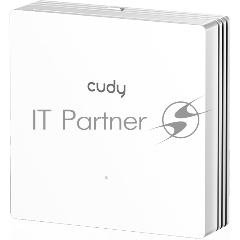 Точка доступа AC1200 Dual Band Gigabit Wall Plate Access Point, 867Mbps at 5GHz + 300Mbps at 2.4GHz, 1 x Gigabit PoE-IN Port, 802.3af / at, 1 x Gigabit RJ45 ports, Cudy Mesh Support