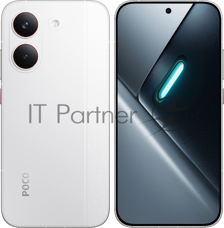 Смартфон Xiaomi Poco X8 Pro 512Gb 8Gb белый моноблок 3G 4G 2Sim 6.59 1268x2756 Android 15 50Mpix 802.11 a/b/g/n/ac/ax NFC GPS Protect