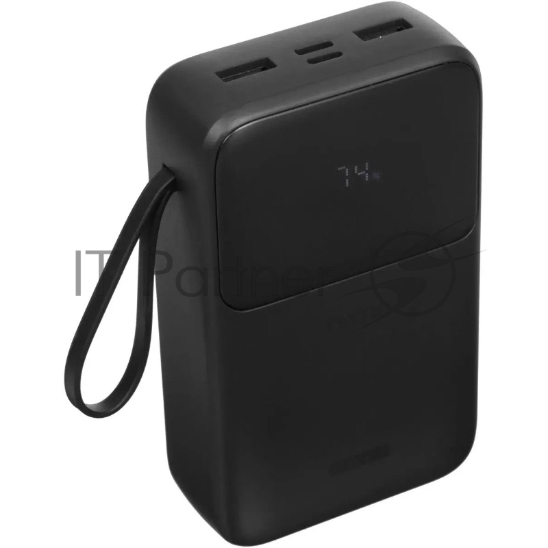 Портативный аккумулятор Tecno Pocket S201 20000mAh 2.4A 2xUSB-A/USB-C черный