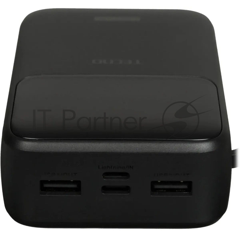Портативный аккумулятор Tecno Pocket S201 20000mAh 2.4A 2xUSB-A/USB-C черный