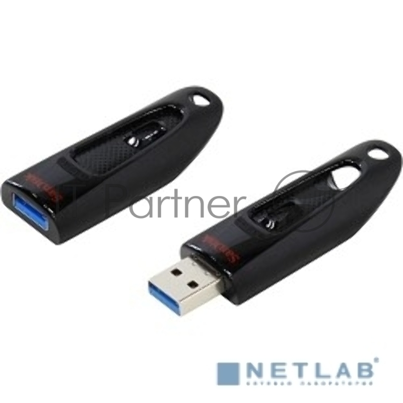 Флешка USBSanDisk 128Gb CZ48 Ultra SDCZ48-128G-U46 USB 3.0, черный USB Drive