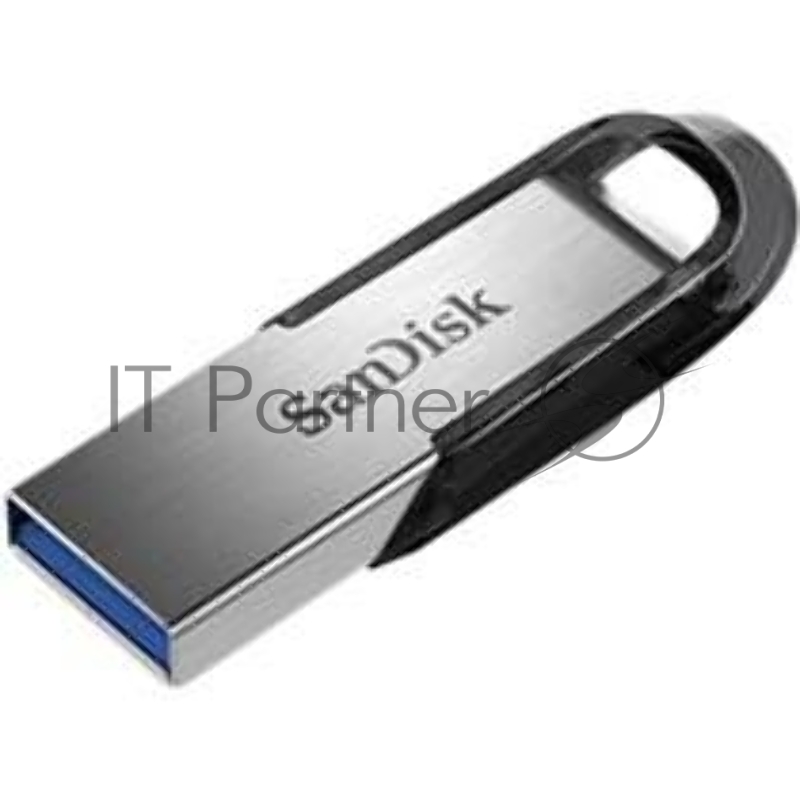 Флешка USB Sandisk 64Gb Cruzer Ultra Flair SDCZ73-064G-G46 USB 3.0 серебристый/черный