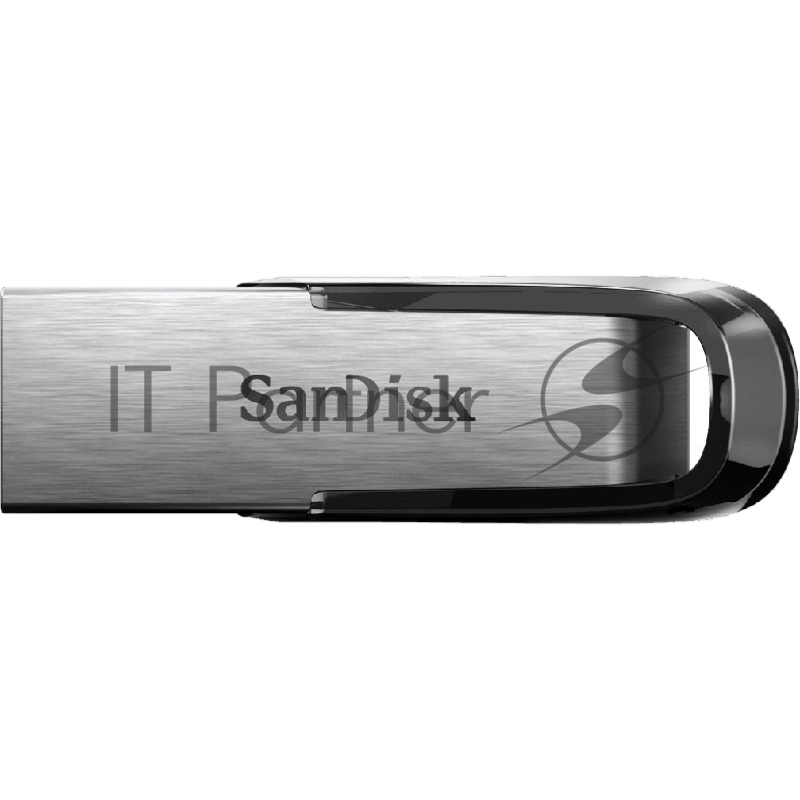 Флешка USB Sandisk CZ73 Cruzer Ultra Flair (SDCZ73-032G-G46), 32Gb, USB 3.0, R/W 150/45, серебристый/черный