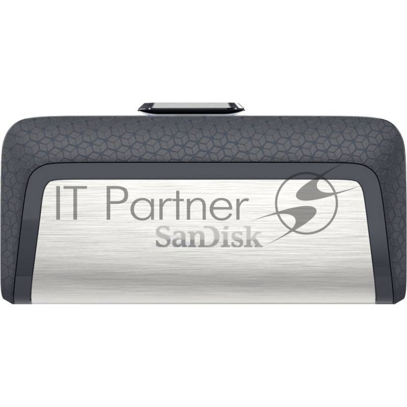 Флешка USB Sandisk DDC2 Ultra Dual (SDDDC2-032G-G46), 32Gb, USB 3.0/USB 3.1 Type C, R/W 150/30, серый/черный