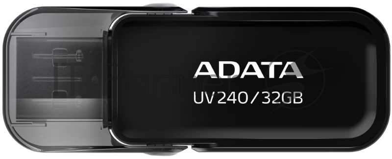 Флешка USB ADATA UV240 (AUV240-32G-RBK), 32Gb, USB 2.0, R/W 15/5, черный