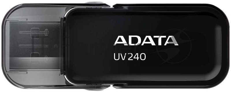 Флешка USB ADATA UV240 (AUV240-32G-RBK), 32Gb, USB 2.0, R/W 15/5, черный