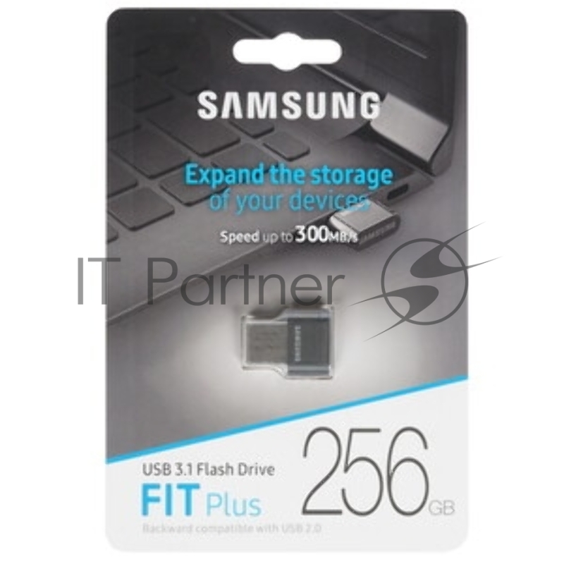 Флешка USB 256Gb USB Drive USB 3.1 Samsung FIT Plus (up to 300Mb/s) (MUF-256AB/APC)
