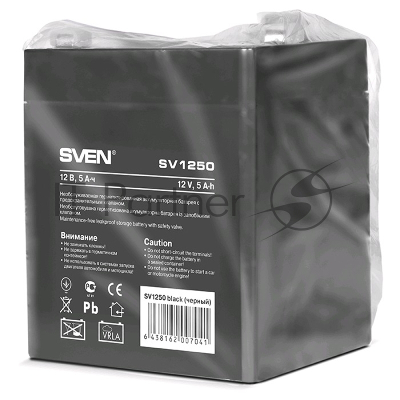Батарея для ИБП SVEN SV1250 (12V 5Ah)