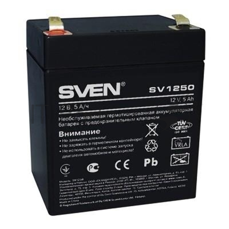 Батарея для ИБП SVEN SV1250 (12V 5Ah)