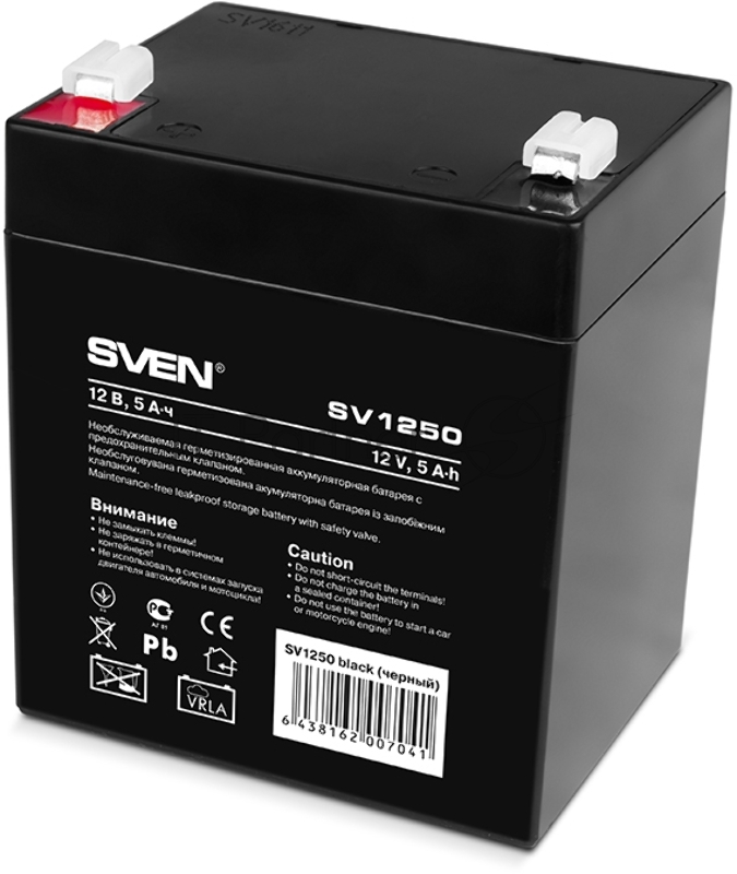 Батарея для ИБП SVEN SV1250 (12V 5Ah)