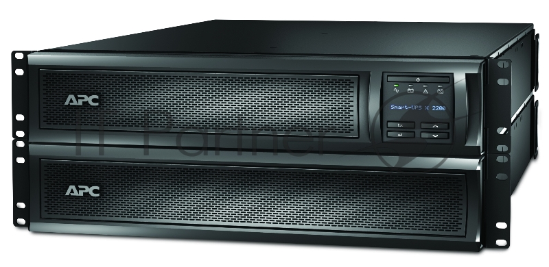 Источник бесперебойного питания APC Smart-UPS X SMX2200RMHV2U 1980Вт 2200ВА черный