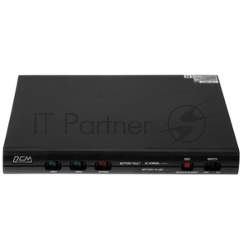 Источник бесперебойного питания Powercom King Pro RM KIN-600AP RM 360Вт 600ВА черный