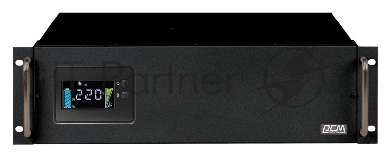 Источник бесперебойного питания Powercom King Pro RM KIN-600AP RM 360Вт 600ВА черный