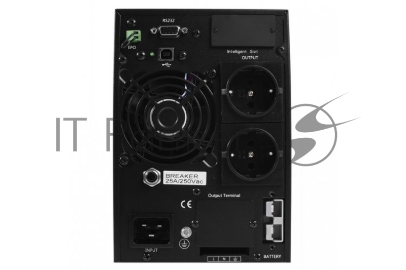 Источник бесперебойного питания Powerman Online 3000 Plus черный external battery pack (not included)(БЕЗ БАТАРЕИ)