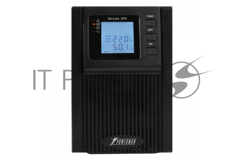 Источник бесперебойного питания Powerman Online 3000 Plus черный external battery pack (not included)(БЕЗ БАТАРЕИ)
