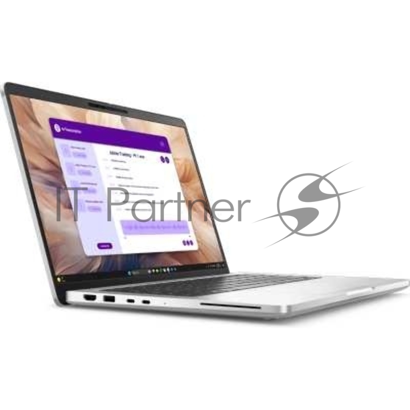 Ноутбук Dell Pro 14 Plus/14.0/IPS/Intel Core Ultra 5 236V/16GB/512GB SSD/Intel Arc graphics/Linux/серебристый/1.4
