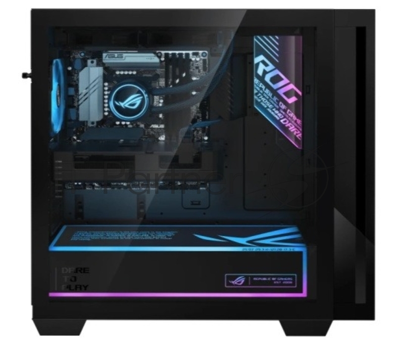 ПК ASUS ROG G700TF-7265KF245W Core Ultra 7 265F/64Gb/2TB M.2 2280 NVMe PCIe 4.0 SSD/nVidia RTX 5080 16Gb/Wi-Fi 6 + BT5.4 /850W/Win11 Home/BLACK/58L/Liquid Cooler