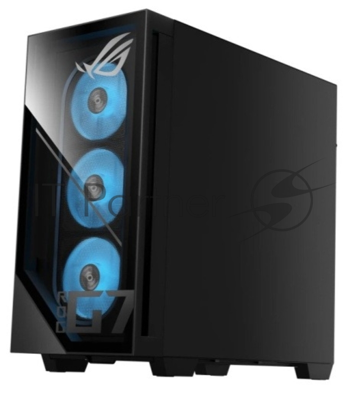 ПК ASUS ROG G700TF-7265KF245W Core Ultra 7 265F/64Gb/2TB M.2 2280 NVMe PCIe 4.0 SSD/nVidia RTX 5080 16Gb/Wi-Fi 6 + BT5.4 /850W/Win11 Home/BLACK/58L/Liquid Cooler