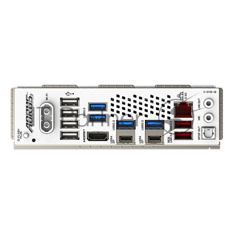 Материнская плата Gigabyte X870 A ELITE WIFI7 ICE, AM5, AMD X870, 4xDDR5, 4xSATA, 4xM.2, 1xPCI-E 5.0 x16, 1xPCI-E 4.0 x4, 1xPCI-E 3.0 x2, 1xHDMI, 1x 2.5Gb LAN, 2xUSB-C 4.0, 2xUSB 3.2 Gen 2, 4xUSB 3.2 Gen 1, 4xUSB 2.0, 2x3.5 мм, 7.1, ATX