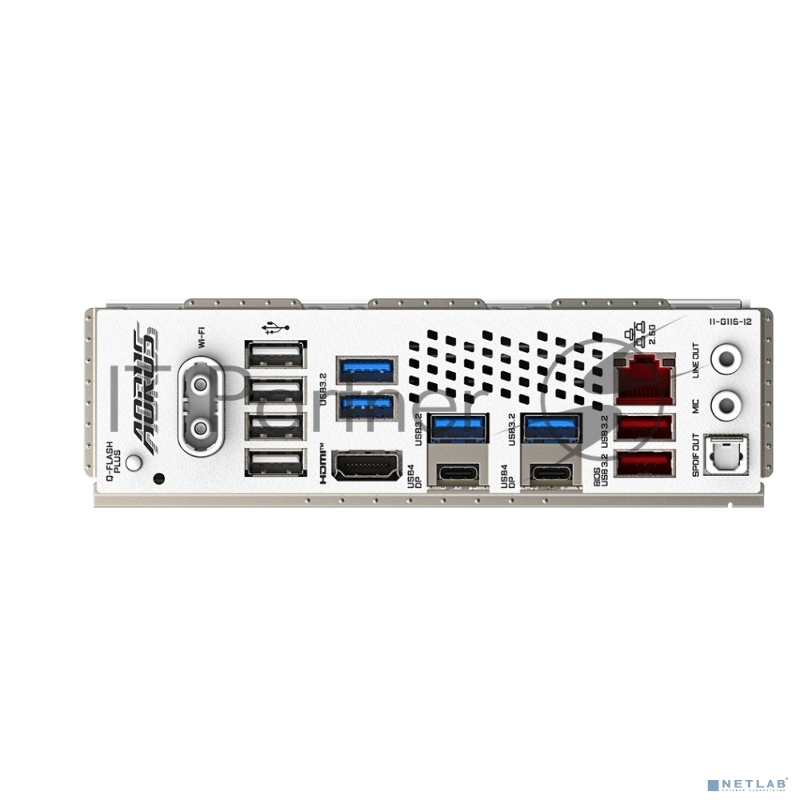 Материнская плата Gigabyte X870 A ELITE WIFI7 ICE, AM5, AMD X870, 4xDDR5, 4xSATA, 4xM.2, 1xPCI-E 5.0 x16, 1xPCI-E 4.0 x4, 1xPCI-E 3.0 x2, 1xHDMI, 1x 2.5Gb LAN, 2xUSB-C 4.0, 2xUSB 3.2 Gen 2, 4xUSB 3.2 Gen 1, 4xUSB 2.0, 2x3.5 мм, 7.1, ATX