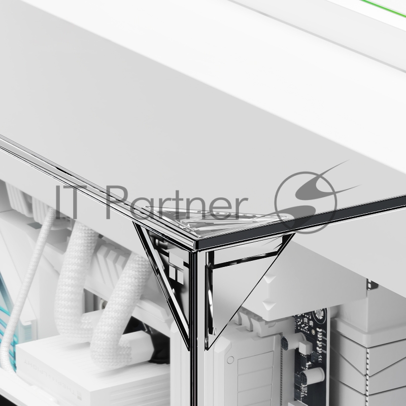 Корпус без блока питания Thermalright A70, Midi-Tower, TG, no fans, 2xUSB-A 3.0, 1xUSB Type-C, ATX, mATX, mITX White