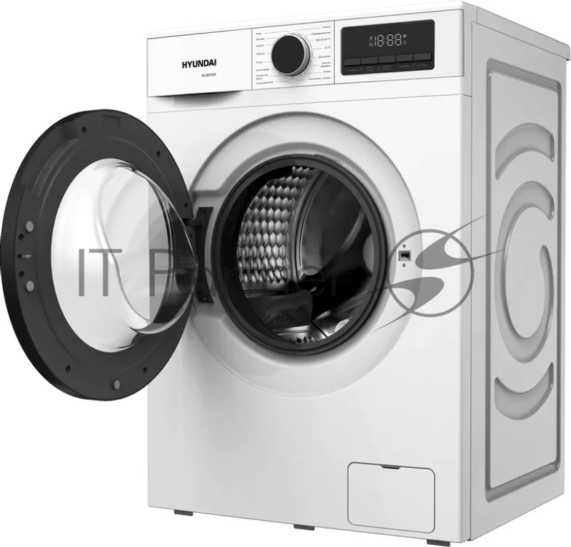 Стиральная машина Hyundai WME8210 класс: A+++ загр.фронтальная макс.:8кг белый инвертор