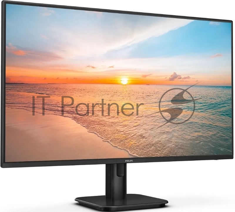 Монитор 27 Philips 27E1N1100D IPS 1920x1080, 100 Гц, 4 мс, 16:9, 250 кд/м², HDMI 1.4, VGA, DVI, 3.5 мм, Adaptive-Sync, черный