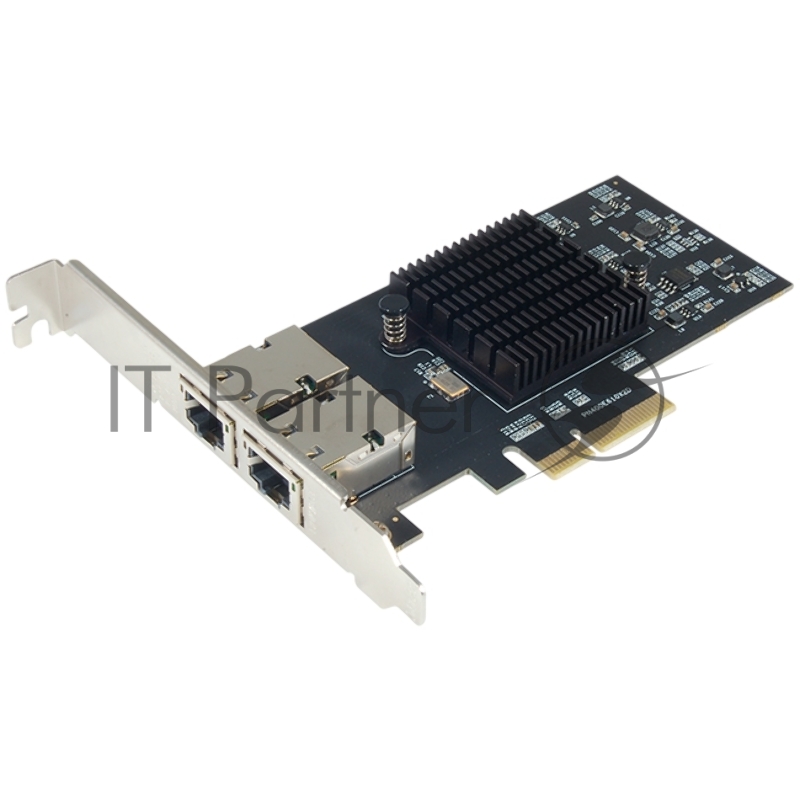Сетевая карта 10G Dual RJ-45 PCIe Gen4 x4 5-Speed Multi-Gigabit Network Adapter (Intel E610-XAT)