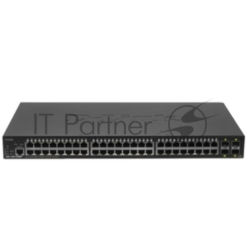 Коммутатор D-Link DGS-1250-52XMP/A1A, 48×1 Гбит/с + 4×10 Гбит/с SFP+, управляемый