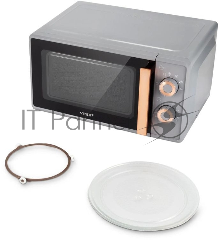 Микроволновая печь Vitek VT-MW1920 20л. 700Вт серый/золотистый