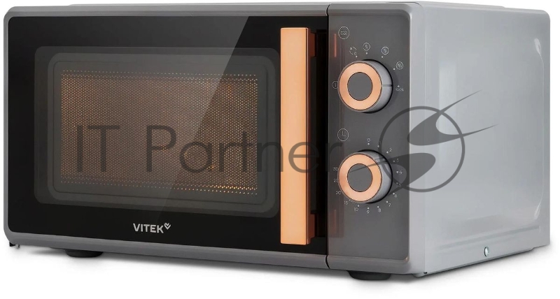 Микроволновая печь Vitek VT-MW1920 20л. 700Вт серый/золотистый