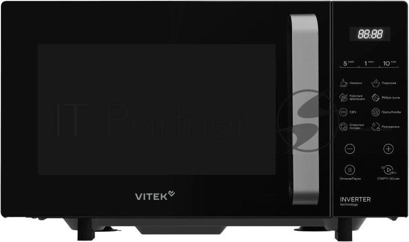 Микроволновая печь Vitek VT-MW2123 23л. 900Вт черный