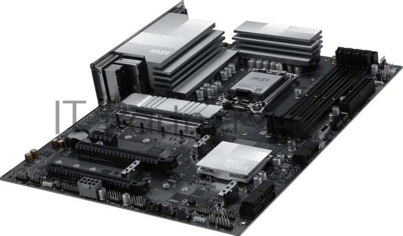 Материнская плата MSI PRO Z890-P WIFI6E Z890, LGA1851, 4*DDR5, 3*PCIEx16, 1*PCIEx1, 4*M.2, 2*TypeC, 1*USB3.2 Gen2, 6*USB3.2 Gen1, 8*USB2.0, 4*SATA3, 5G, DP, HDMI, ATX, RTL