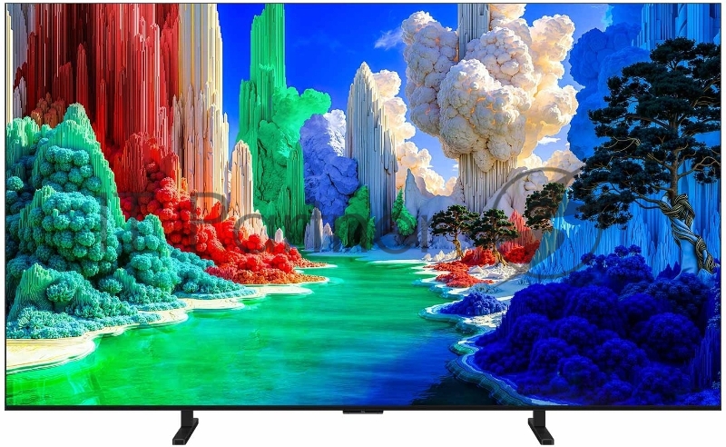 Телевизор TCL 55 55A400, черный, QLED, 3840x2160 4K Ultra HD, 144 Гц, Google TV, 3 ГБ/32 ГБ