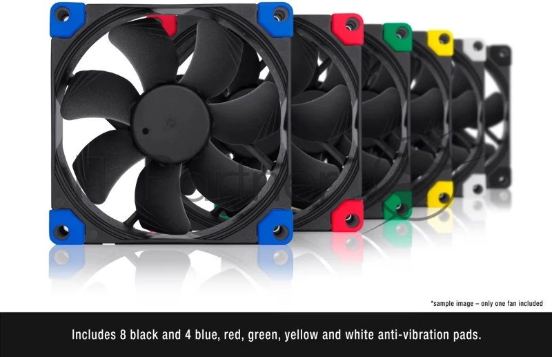 Кулер для корпуса/ Case Cooler Noctua NF-A9 PWM chromax.black.swap (92x92x25mm, 4-pin PWM, 46.44CFM, 22.8dBA, 2000RPM, Black)