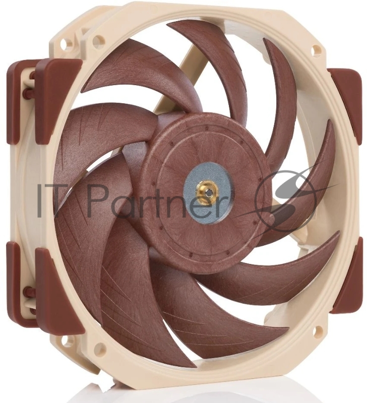Кулер для корпуса/ Case Cooler Noctua NF-A12x25r PWM (120x120x25mm, 4-pin PWM, 60.1CFM, 22.6dBA, 2000RPM, Beige/Brown)