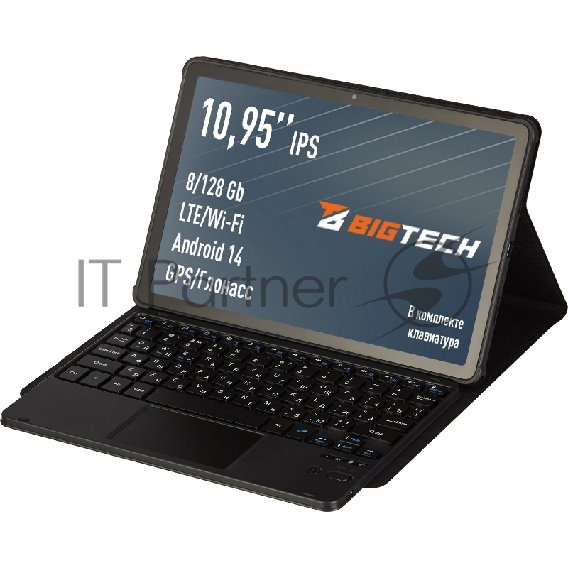 Планшет 10.95 BigTech D2 2112890 8/128GB LTE Wi-Fi с клавиатурой кофейно-серый