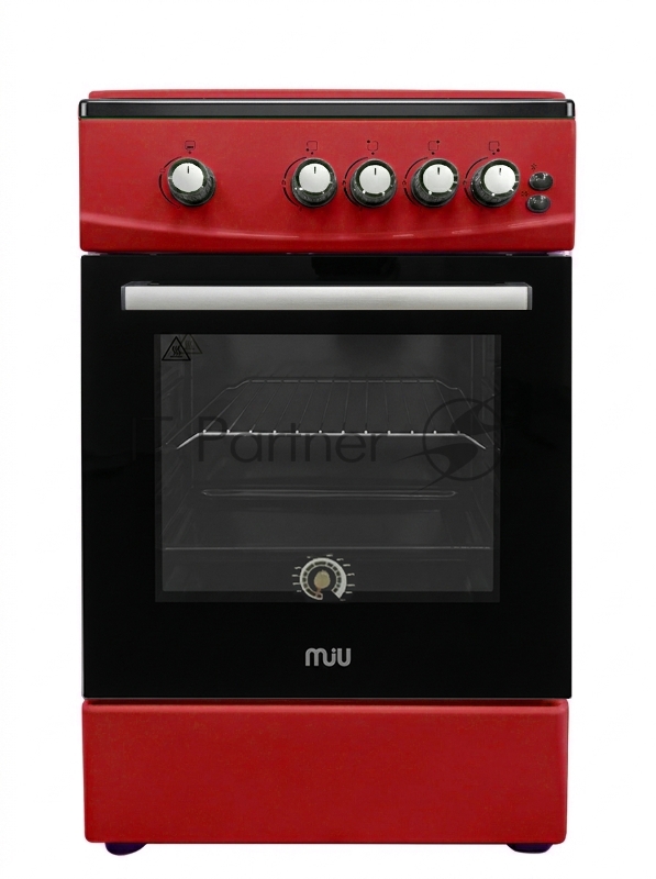 Газовая плита MIU UNO 52S красная