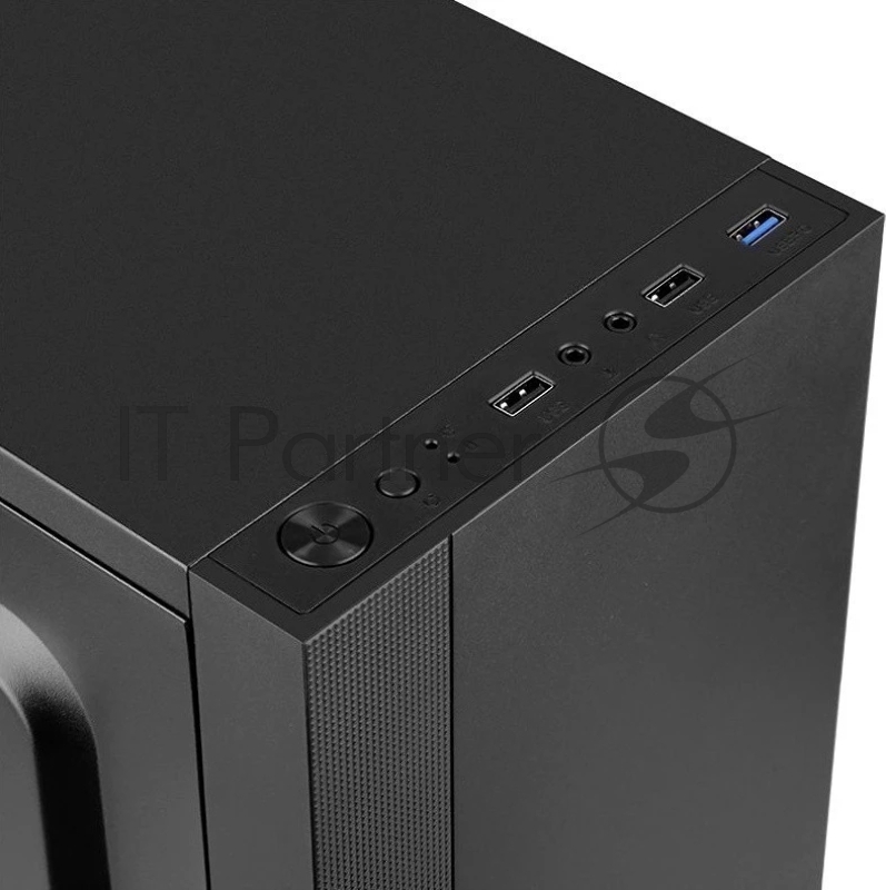 Компьютерный корпус Accord K-16 B черный без БП ATX 6x120мм 2xUSB2.0 1xUSB3.0 audio