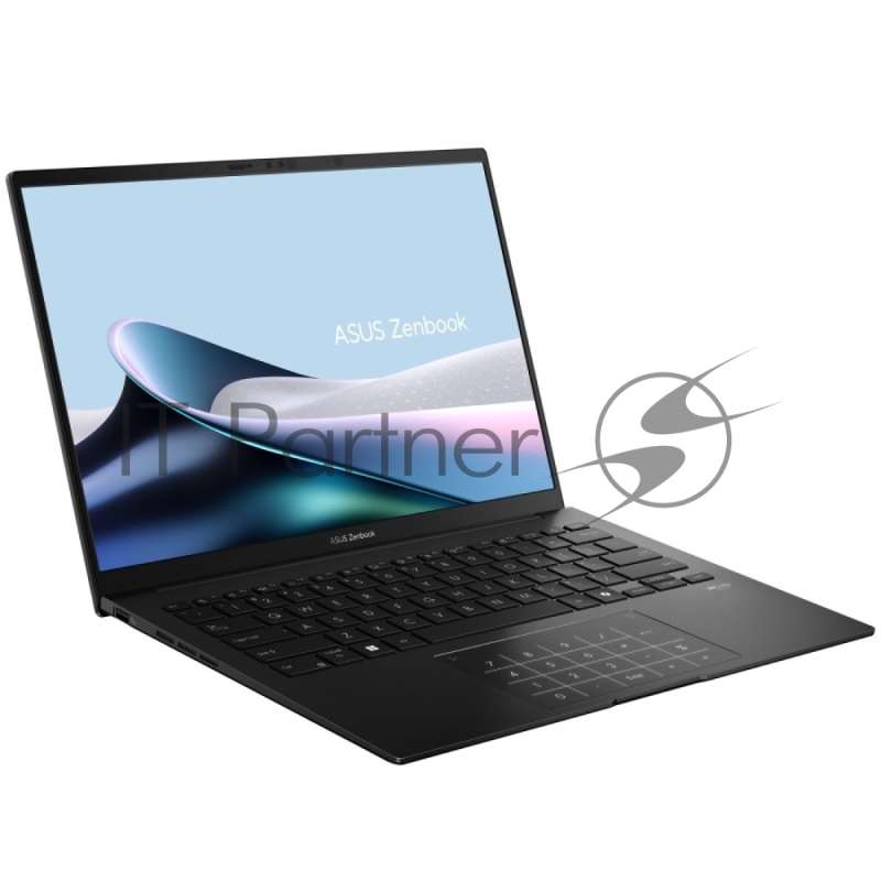 Ноутбук ASUS Zenbook 14 UM3406KA-QD331/14/OLED/AMD Ryzen AI 5 340/16Gb/512Gb SSD/AMD Radeon Graphics/NoOS/черный/1.2kg